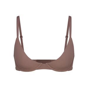 Skims Fits Everybody Plunge Bra Umber Size 36H
